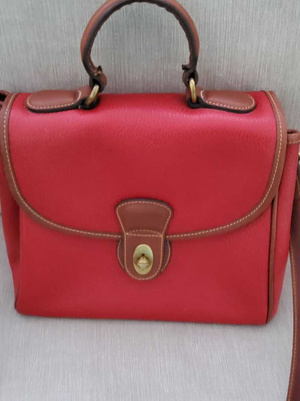 Authenticated Vintage Coach 4226 Sheridan Monticello Crossbody Handbag